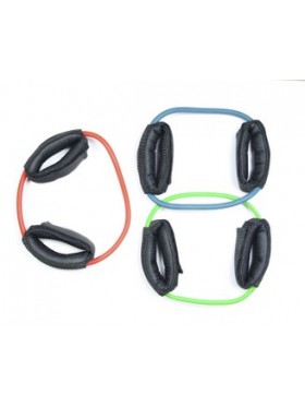 Эспандер-кольцо с манжетами S зеленый (слабое сопротивление)